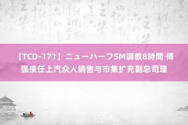 【TCD-171】ニューハーフSM調教8時間 傅强接任上汽众人销售与市集扩充副总司理