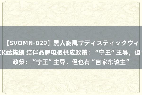 【SVOMN-029】黒人旋風サディスティックヴィレッジBLACK FUCK総集編 结伴品牌电板供应政策：“宁王”主导，但也有“自家东谈主”