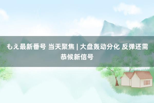 もえ最新番号 当天聚焦 | 大盘轰动分化 反弹还需恭候新信号