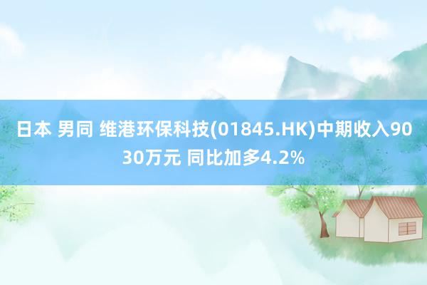 日本 男同 维港环保科技(01845.HK)中期收入9030万元 同比加多4.2%